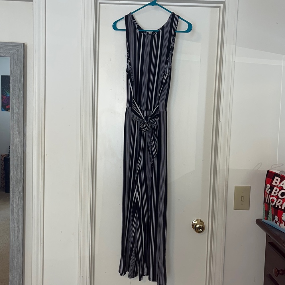 Black and White Jumpsuit